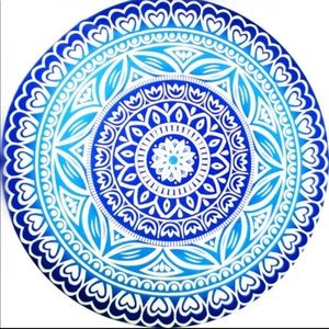 Chiffon Round Beach Towel